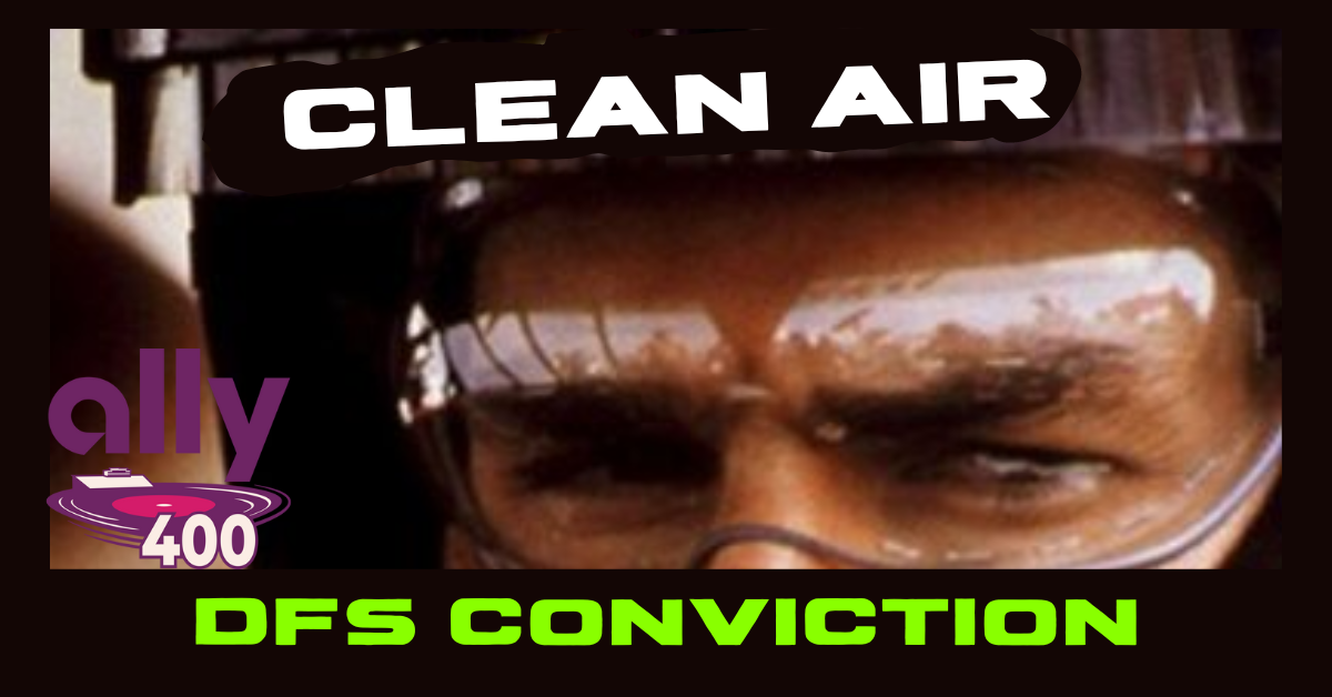 DFS CONVICTION – ALLY 400